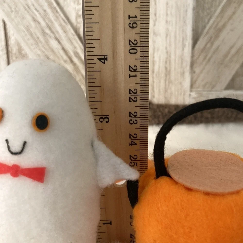 Target Hyde and Eek Halloween Ghost and Jack O Lantern Figurine